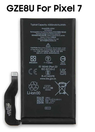 Replacement Phone Battery GMF5Z GZE8U GP5JE For Google Pixel 7 Pro Pixel 7 Pixel 7A with Tools