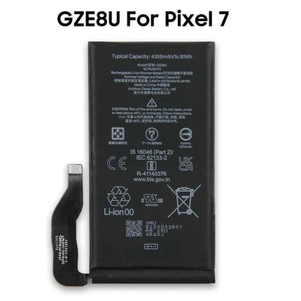 Replacement Phone Battery GMF5Z GZE8U GP5JE For Google Pixel 7 Pro Pixel 7 Pixel 7A with Tools