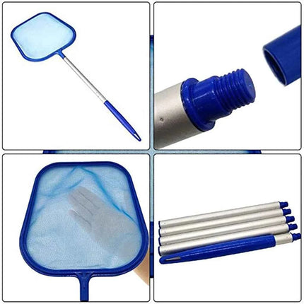 Copertura per piscina rotonda da 6 piedi Copertura per piscina stile coulisse per esterni per piscine Rete da pesca pulita per aspirapolvere per piscina per accessori per piscina