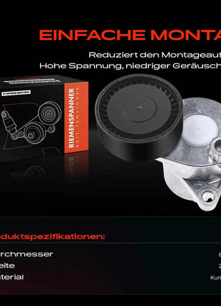 Tendicinghia Frankberg 1x per Mercedes-Benz Sprinter 906 Viano Vito W639 A6512001270 6512001270