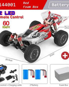 WLtoys 144001 1:14 RC Racing Car 65Km/H 2.4G Remote Control High Speed Off-Road Drift Shock Absorption Adult Boys Toys Kids Gift
