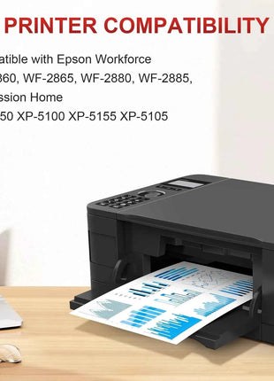 T502XL 502XL 502 XL Ink Cartridge Compatible For Epson XP-5100 XP-5105 WF-2860DWF WF-2865DWF WF-2880 WF-2885 Inkjet Printer