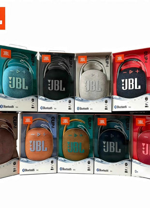 Altoparlante Bluetooth Wireless JBL CLIP 4, Clip alla Moda per Campeggio e Viaggi, Mini Subwoofer Portatile per Esterni