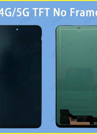 6.67" AMOLED For Xiaomi Redmi Note 12 4G 5G LCD Display Touch Screen Digitizer For Redmi Note 12 LCD 22111317G 23028RA60L Screen