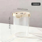 Round Beige 2400ml