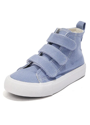 Sneakers Alte Bambini in Tela | 13 Colori | Taglie 25-37
