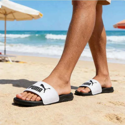 PUMA Pantofole casual da uomo e da donna, scarpe sportive da spiaggia all'aperto, comode e traspiranti, ciabatte da casa 372279-36