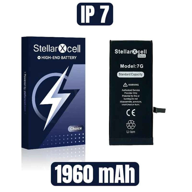 Choice StellarXcell OEM Chip Battery Replacement for IPhoneSE 7 8 X XR XS XSMAX iphone11 12pro 13mii 14pro 15Pro  Replacement