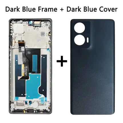 6.7'' P-OLED edge50Fusion Display For Motorola Moto Edge 50 Fusion LCD Display Touch Screen Digitizer Assembly With fingerprint