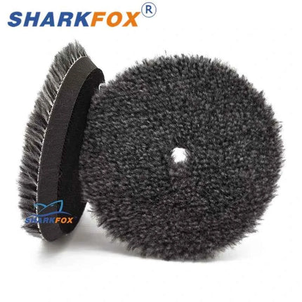 Sharkfox 3/5/6 Inch Woolen Polishing Pad Car Detailing Polishing Wheel Buffing Wool Pad For  Car Body Polish Remove Scratch