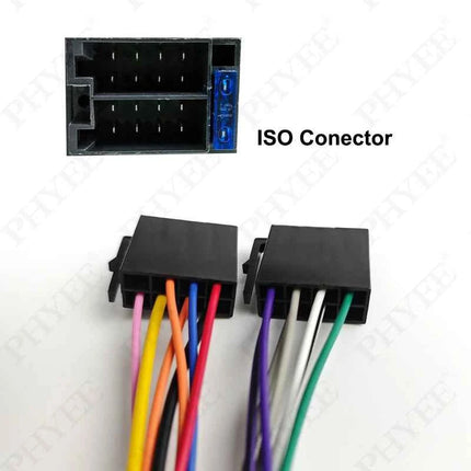 Adattatore per cablaggio radio, spina ISO, cavo connettore unità principale a 16 pin, per Toyota Corolla Camry Prius RAV4 Yaris Vios Hilux