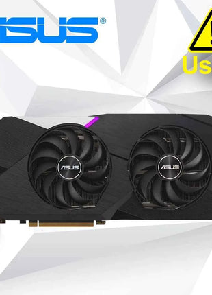 ASUS RX6700XT 12GB Graphic Card GDDR6 192bit Gaming Computer GPU rx6700xt 6+8pin 12GB Game Desktop Computer Graphics Card