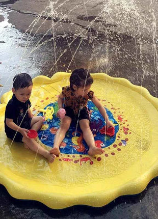 Tappetino per giochi estivi per bambini Tappetino per acqua spray Giocattoli gonfiabili per cartoni animati giganti Giardino da spiaggia Gioco all'aperto Tappetino per piscina per prato Giocattoli per ragazzi e ragazze