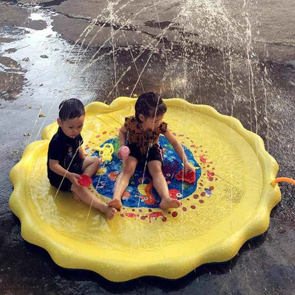 Tappetino per giochi estivi per bambini Tappetino per acqua spray Giocattoli gonfiabili per cartoni animati giganti Giardino da spiaggia Gioco all'aperto Tappetino per piscina per prato Giocattoli per ragazzi e ragazze