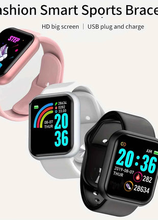 Multifunctional Smart Watch Men Women Bluetooth Connected Phone Music Player Fitness Sport Bracelet Sleep Monitor D13 Smartwatch