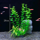 Artificial Aquarium Decor Plants Water Weeds Ornament Aquatic Fish Tank Simulation Grass Flower Decoration Accessories