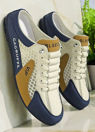 2025 New Men's Casual Slip-Ons: Durable, Comfortable, Breathable, and Stylish Half-Slippers