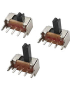 20 pz SK12D07VG interruttore a levetta PCB 3 Pin 2/3/4/5/6/7mm 1 p2t alta diapositiva in miniatura piccoli interruttori a levetta muslimah