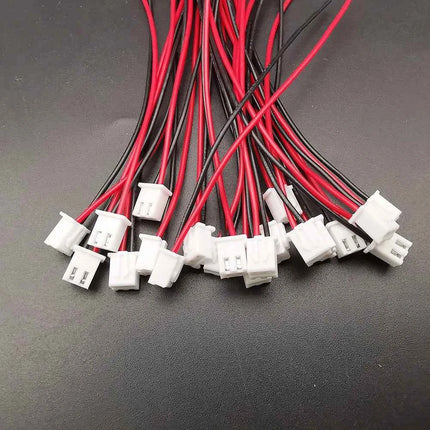20 set JST PH 2.0/XH 2.54 2 pin maschio femmina connettore con fili cavi 100 mm 26 AWG