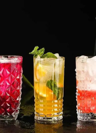 Bicchiere Alto da Bar per Cocktail Soda Birra Succo e Long Drink - Hi Wave Glass