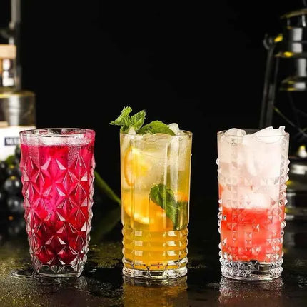 Bicchiere Alto da Bar per Cocktail Soda Birra Succo e Long Drink - Hi Wave Glass