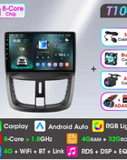 Android Wireless Carplay Car Radio for Peugeot 207 CC 207CC 2006-2015 Multimedia Player 2Din Navigation Stereo Head Unit Auto