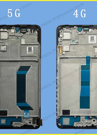 6.67" AMOLED For Xiaomi Redmi Note 12 4G 5G LCD Display Touch Screen Digitizer For Redmi Note 12 LCD 22111317G 23028RA60L Screen