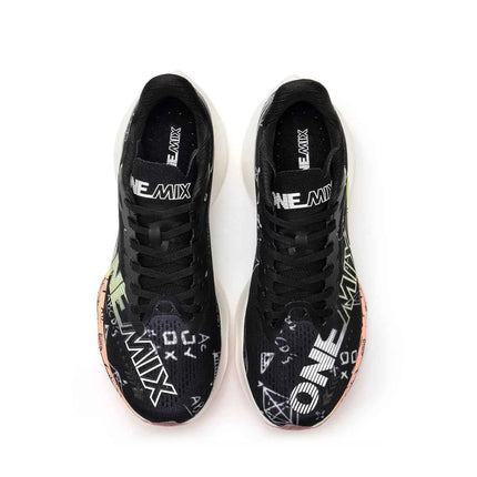 ONEMIX Sneakers Uomo Donna in Nylon con Piastra in Carbonio, Scarpe da Corsa e Allenamento con Ammortizzazione Integrale, Scarpe Sportive da Camminata