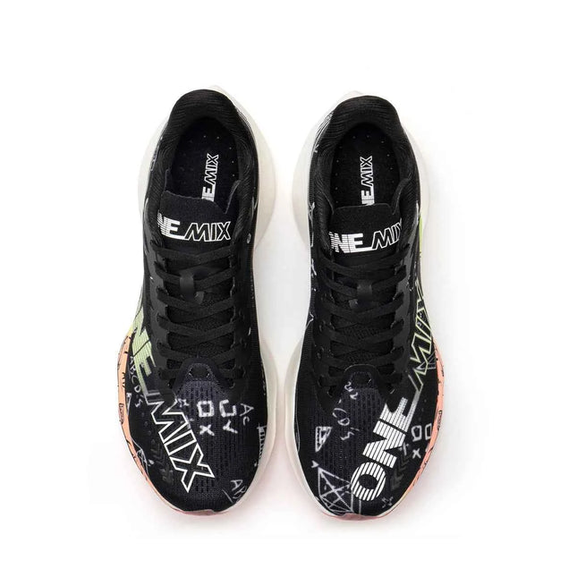 ONEMIX Sneakers Uomo Donna in Nylon con Piastra in Carbonio, Scarpe da Corsa e Allenamento con Ammortizzazione Integrale, Scarpe Sportive da Camminata