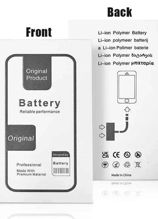 0 Cycle High Capacity Battery For iPhone 11 11Pro 12Pro 12 13 14 13Pro 14Pro Max Mini Phone Bateria + Free Tool Kit