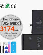 High Capacity Battery For iPhone 4 4S 5 5S 5C SE 2020 6 6S 7 8 SE2 Plus X XR XS 11 Pro Max Mobile Phone Pack New 0 Cycle Seal