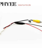 Cablaggio ingresso telecamera retromarcia a 4 pin, spina RCA, per Toyota Corolla, Camry, RAV4, Highlander, schermo originale Prado