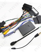 Adattatore per cablaggio radio con decodificatore CAN Bus Cavo connettore da 16 pin a 24 pin per Ford Focus F150 Explorer Fiesta con SYNC