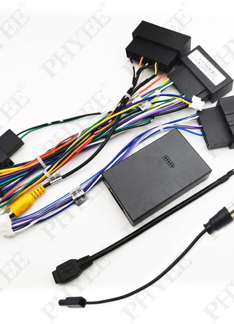 Adattatore per cablaggio radio con decodificatore CAN Bus Cavo connettore da 16 pin a 24 pin per Ford Focus F150 Explorer Fiesta con SYNC