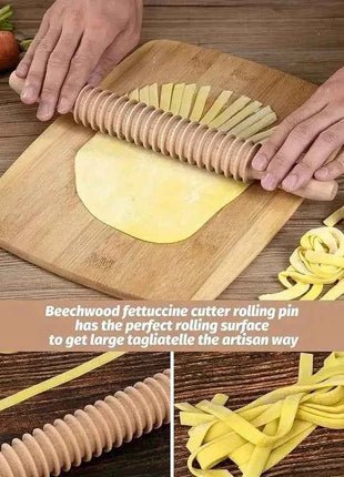 Gnocchi and Butter Board Wooden Set Italian Pasta Making Tools Ravioli Mold Cutter for Homemade Cavatelli Garganelli Pasta Maker