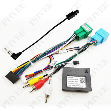 Adattatore per cablaggio Radio CAN Bus Decoder Box spina a 16 Pin a 12Pin convertitore per cavo a 32Pin per Jeep Renegade Compass Commander