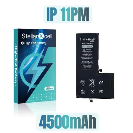 StellarXcell Ultra High Capacity Battery For iPhone7 8Plus 11 12Mini 13ProMax X XS XR 14plus 15Pro  show 100%healthy