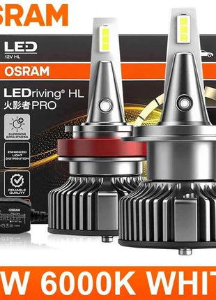 OSRAM HYZ Pro 360 Led H7 H1 H4 H11 H8 9005/HB3 9006/HB4 9012 HIR2 Headlight Bulbs Auto Fog Lights 6000K Car Lamps ULTRA Thin 12V