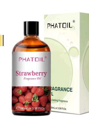 PHATOIL 100ml Aromatherapy Fragrance Oil Coconut & Vanilla Strawberry Cherry Lemon 1/2/3pcs Aroma Oil For Diffuser Candle Making