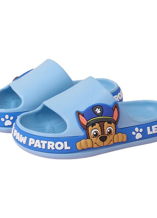 Paw Patrol Chase Zoccoli per bambini Scarpe per bambini per interni ed esterni, Decorazione traspirante con suola antiscivolo ad asciugatura rapida, comode pantofole