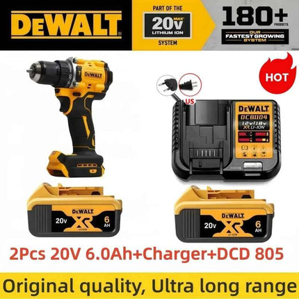 Batteria Originale DeWalt DCB200 20V/60V 2.0Ah-9.0Ah MAX Litio per Utensili Elettrici