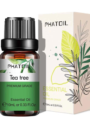 PHATOIL Natural Plant Essential Oil 10ml Eucalyptus Lavender Bergamot Vanilla Peppermint 1PCS Aroma Essential Oils For Diffuser