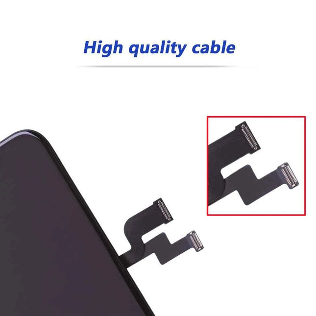AAA+++ OLED For iPhone X XR XS Max LCD Incell For iPhone 11 12 Pro Max 13 Mini 14 Pro Max Plus Display Screen Digitizer Assembly