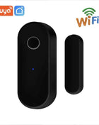 Tuya Smart WiFi Door Sensor Open Close Detector Smart Life App Control Notification Compatible with Alexa Google Home