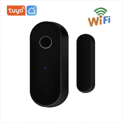 Tuya Smart WiFi Door Sensor Open Close Detector Smart Life App Control Notification Compatible with Alexa Google Home