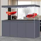 Glass Aquariums for Indoor Fish Large Freshwater FishTanks Full Set Frameless Houseuse Fish Tanks