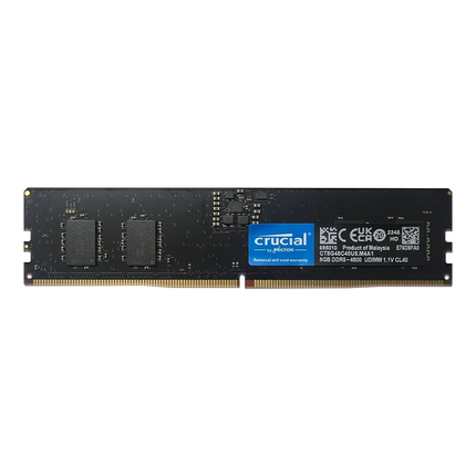 Crucial 8gb 16gb 32gb ddr5 4800 5600 desktop memory PC RAM pc5 38400 44800