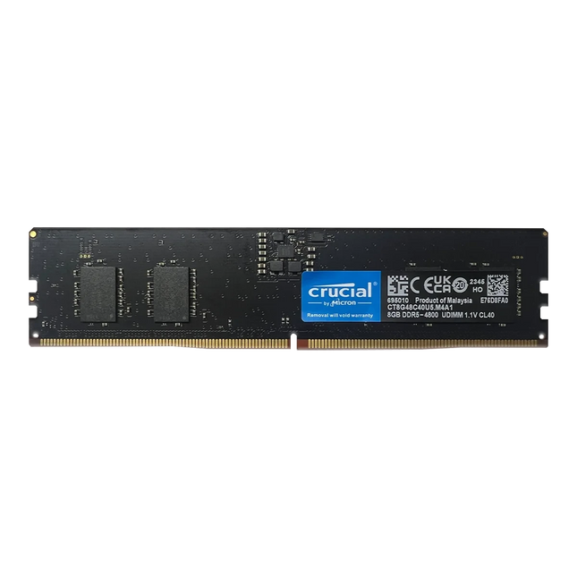 Crucial 8gb 16gb 32gb ddr5 4800 5600 desktop memory PC RAM pc5 38400 44800