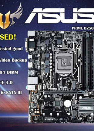 Asus PRIME B250M-A Original Desktop Intel B250 B250M DDR4 Motherboard LGA 1151 i7/i5/i3 USB3.0 SATA3