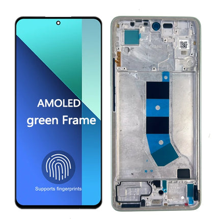 6.67 ''AMOLED Display Per Xiaomi Redmi Nota 13 4G Display LCD Touch Screen Digitizer Per Redmi Nota 13 4G Display LCD di Ricambio